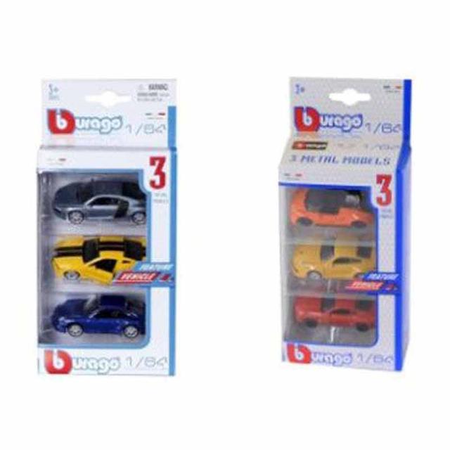 Bburago - 1/64 Vehicles 3 Pack