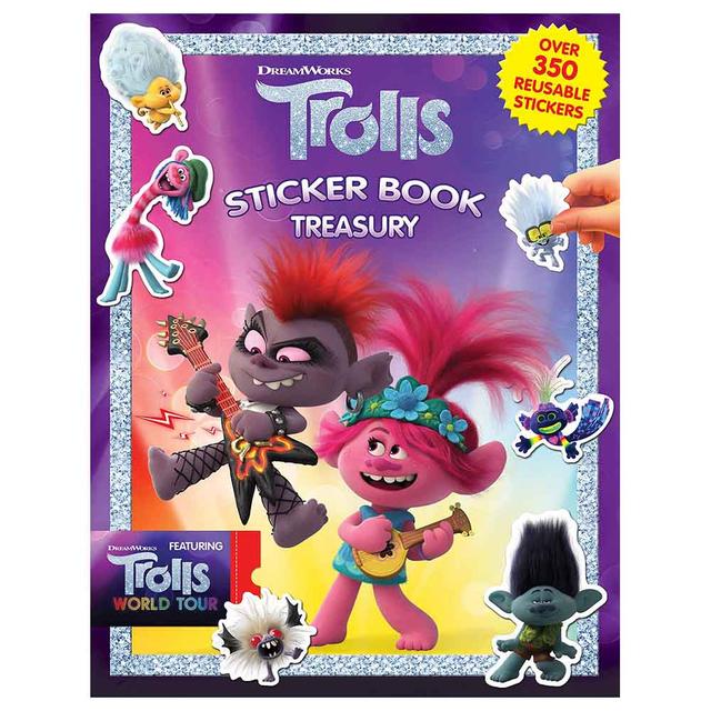 Universal Trolls 2 Sticker Book Treasury