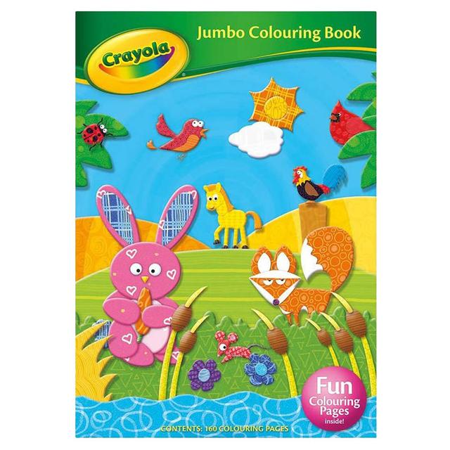 Crayola Jumbo Colouring Book -Kids Activity Book