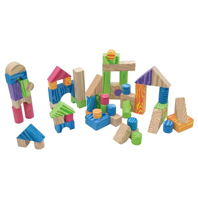 Little Hero - Colorful EVA Woodlike Blocks 60pcs