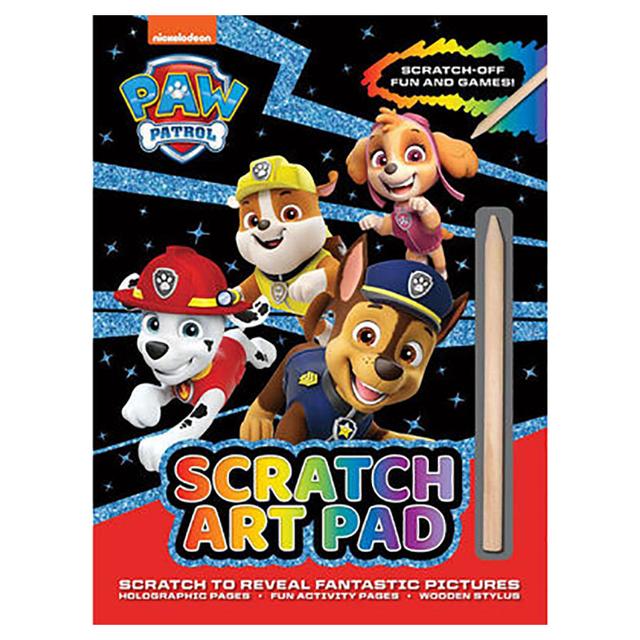 Paw Patrol - Scratch Art Pad