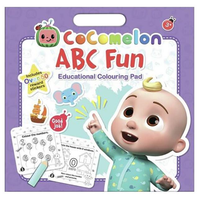 Cocomelon - ABC Colouring Fun Educational Pad - Fruits