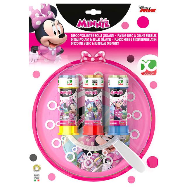 Dulcop Bubbles - Minnie Flying Disc & Giant Bubbles 