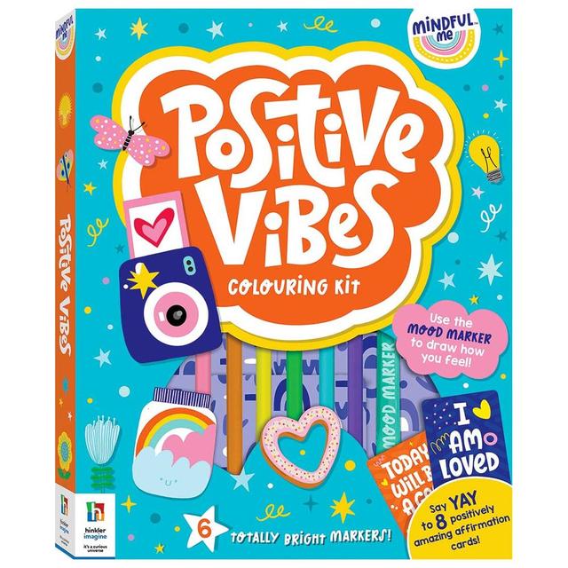 Mindful Me Positive Vibes Colouring Kit