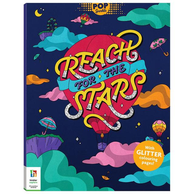 Pop Sparkle: Reach for the Stars Colouring Book