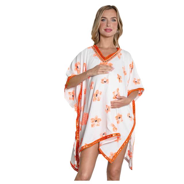 Blush - Handkerchief Style Coverup - Orange