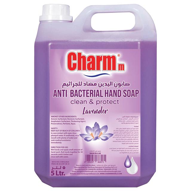 Charmm - Antibacterial Hand Wash Lavender 5L