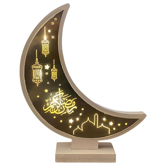 Highland - Wooden Eid Ramadan LED Light Decoration Ornament