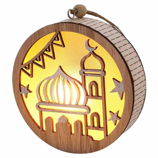 Highland - Wooden Eid Ramadan LED Light Decoration