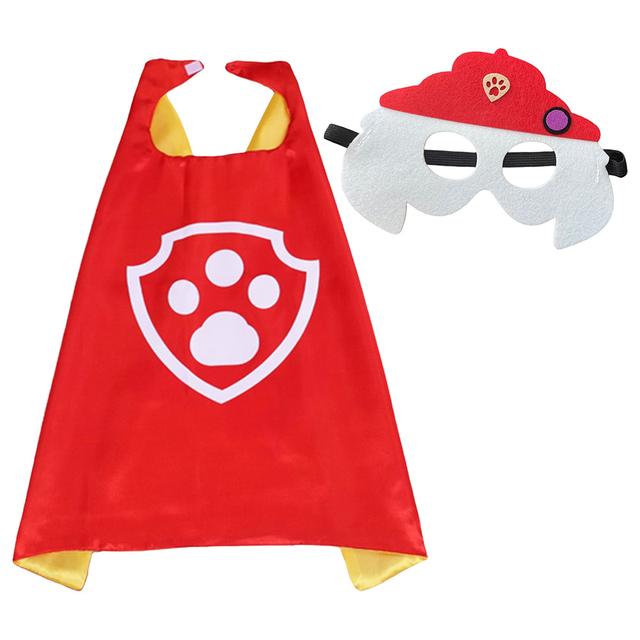 Highland - Paw Patrol Marshall Cape & Mask Costume - Red