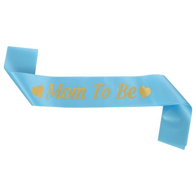 Highland - Mom To Be Sash For Baby Shower - Blue