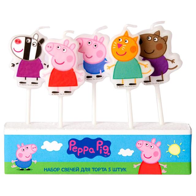 Highland - Happy Birthday Candle Cake Topper - Peppa Pig