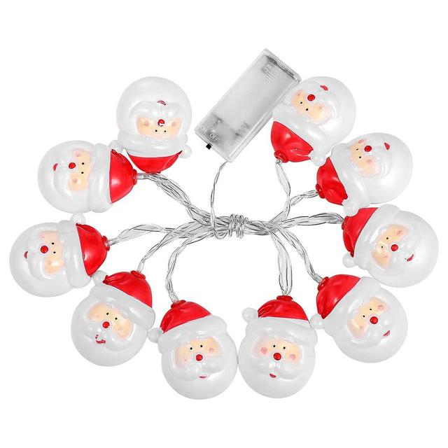 Highland - Santa Claus LED Lights Christmas Decorations - 10pc