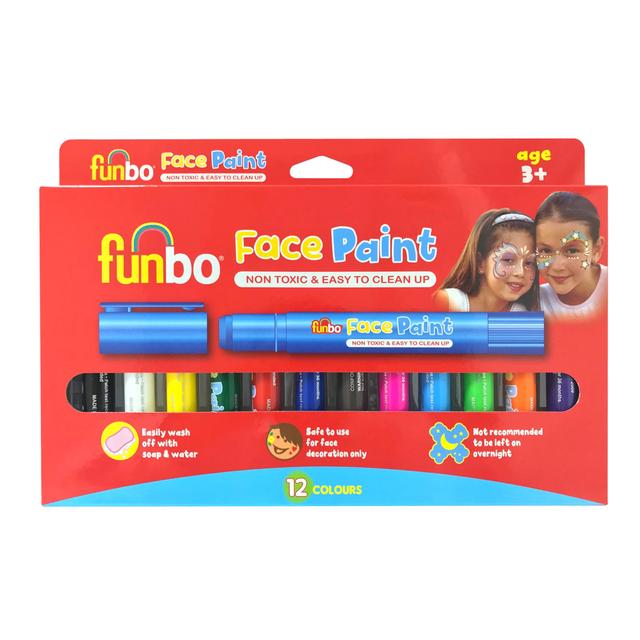 Funbo - Face Paint 12pcs