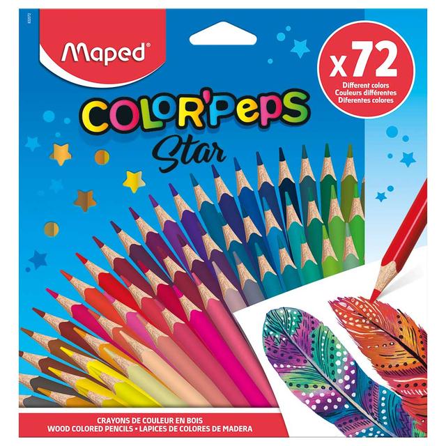 Maped - Color Pencils 72 Colors 