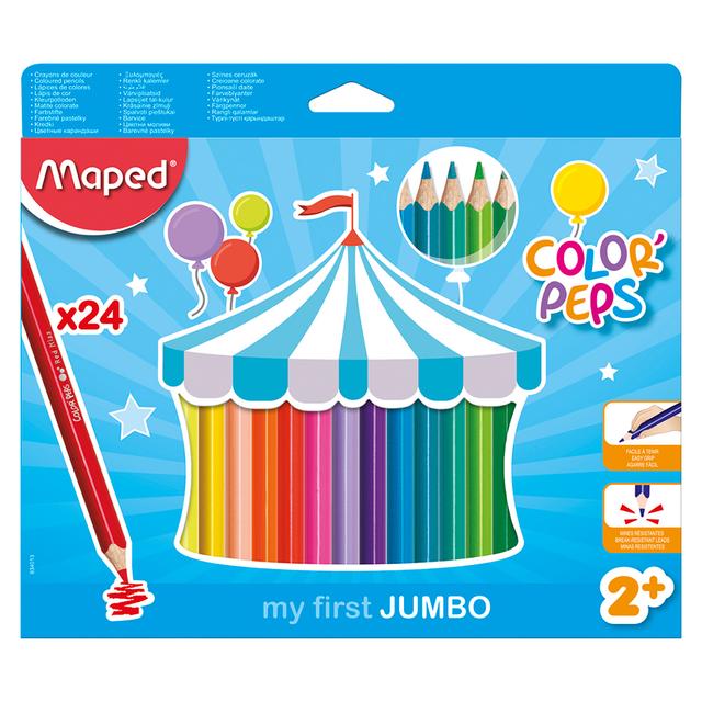 Maped - Color Peps Jumbo 24 Colors Set