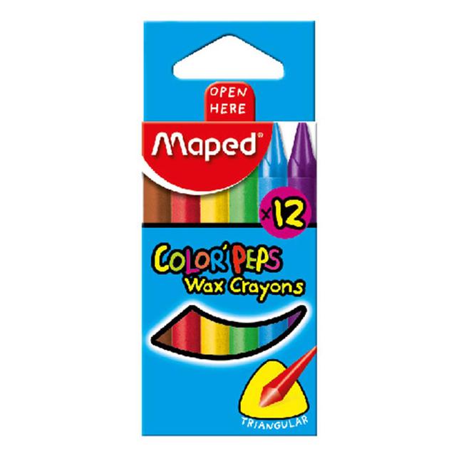 Maped - Color Peps Wax Crayons (12pcs)