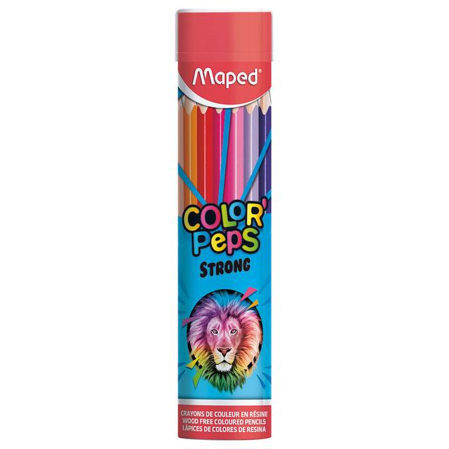 Maped - Color Pencils Strong Cylinder 24 Colours