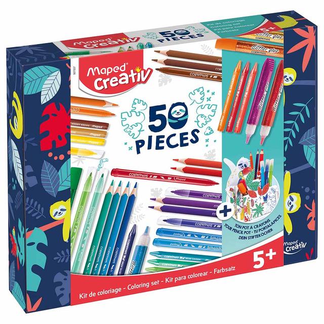 Maped - Crative Colouring Kit 50Pcs-Set