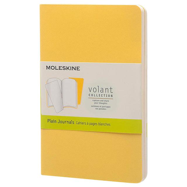 Moleskine Volant Journal Plain Pocket Sunflower Brass Yellow