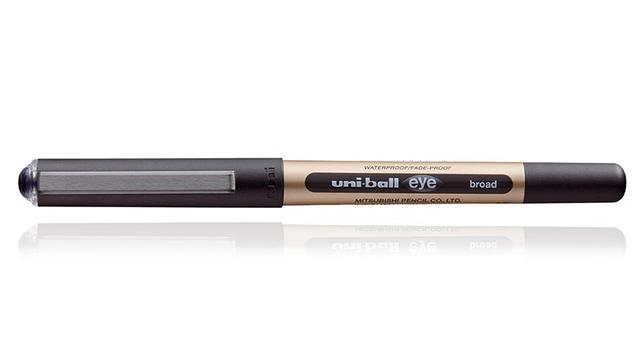 Uni-ball - Eye Broad 1.0mm Roller Pen 12pcs - Black