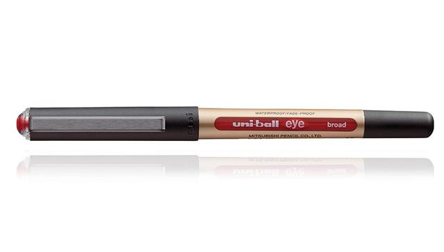 Uni-ball - Eye Broad 1.0mm Roller Pen 12pcs - Red