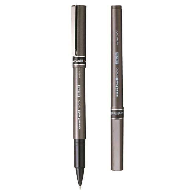 Uni-ball - Micro Delux Roller Ball Pens Pack of 2