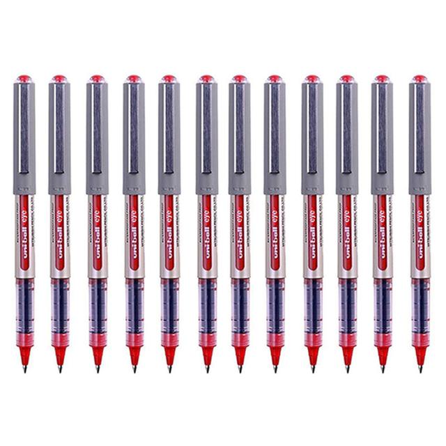 Uni-Ball - Uni-Ball Eye Fine Roller Pen - Red - Pack of 12