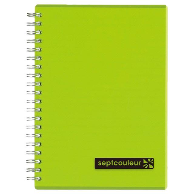 Maruman - Sept Couleur Notebook B6 80 Sheets - Green