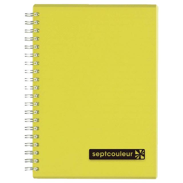 Maruman - Sept Couleur Notebook B6 80 Sheets - Yellow