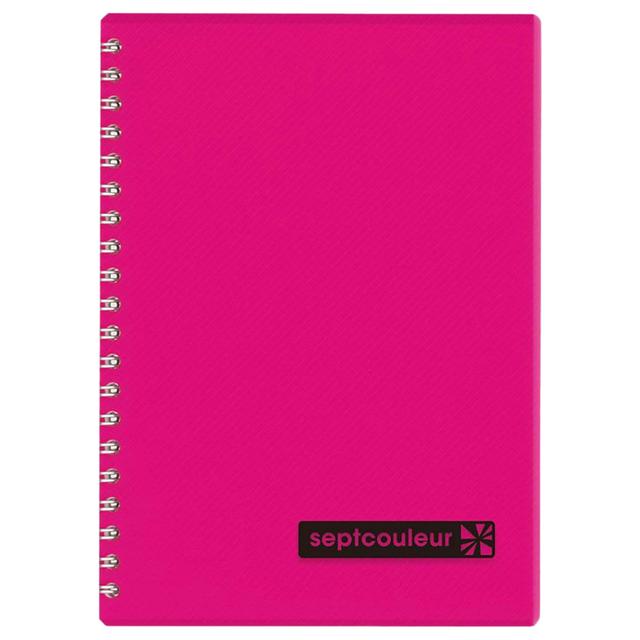 Maruman - Sept Couleur Notebook B6 80 Sheets - Pink