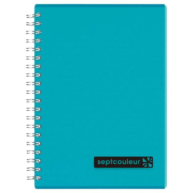 Maruman - Sept Couleur Notebook B6 80 Sheets - Light Blue