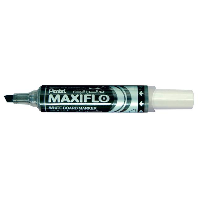 Pentel - 12pcs. Maxiflo Wb Marker - Black