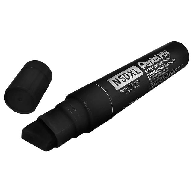 Pentel - Permanent Marker Extra Broad Chisel - Black