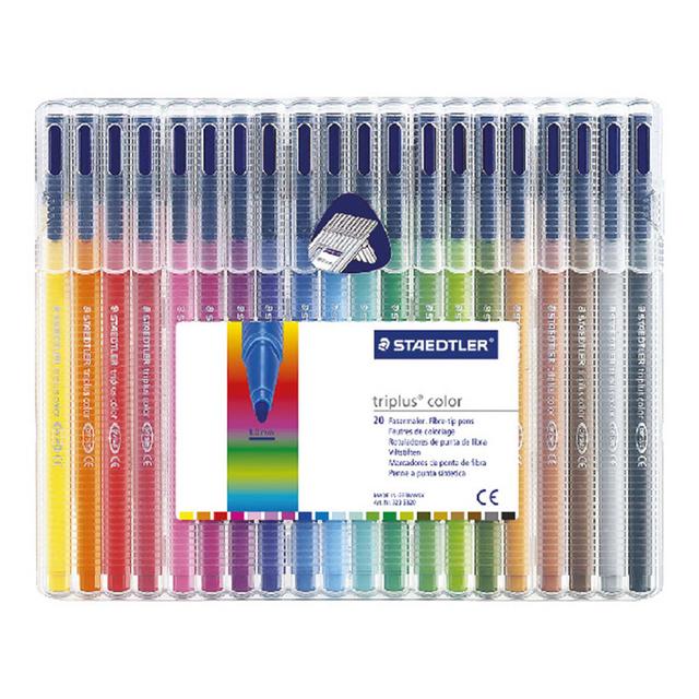 Staedtler - Triplus Color Fiber Tip Pen (20pcs)