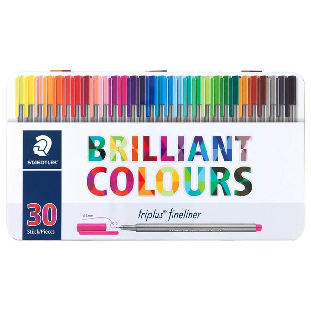 Staedtler - Triplus Fine Liner Metal Set 30 Col