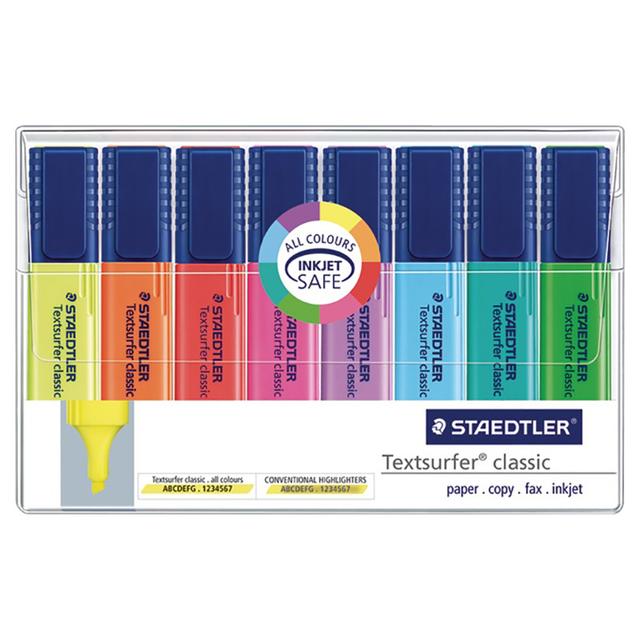 Staedtler - Text Surfer Highlighter Wlt - 8 Col