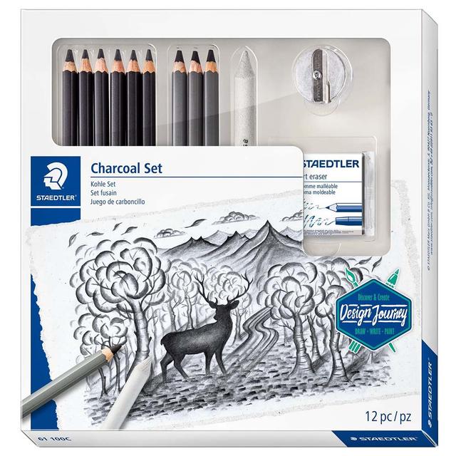 Staedtler - Design Journey Mixed Charcoal Set