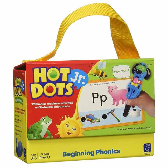 ?Learning Resources - Hot Dots Jr. Card Set - Beginning Phonics