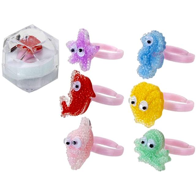 PMS - Sealife Rings Assorted 1pc