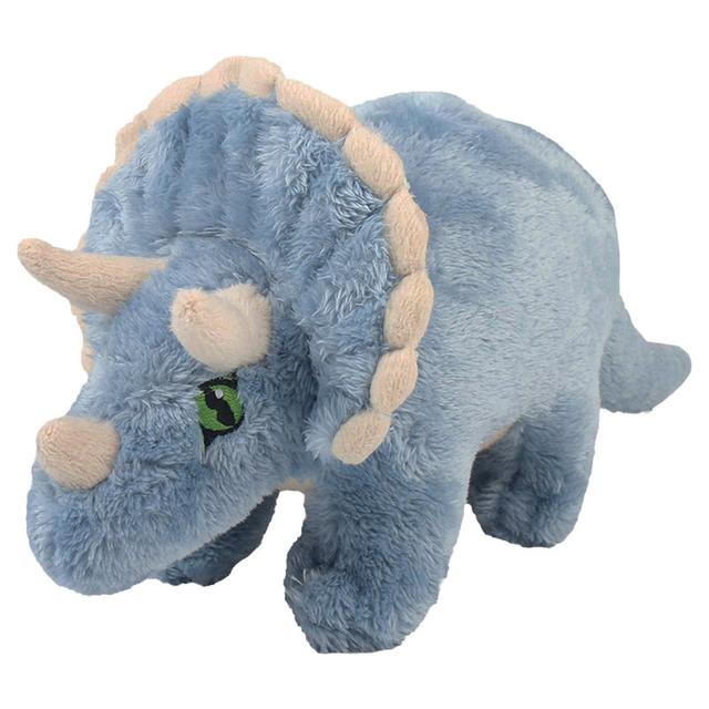 Deluxe Base - Eco Buddiez - Triceratops - Medium - Blue/White