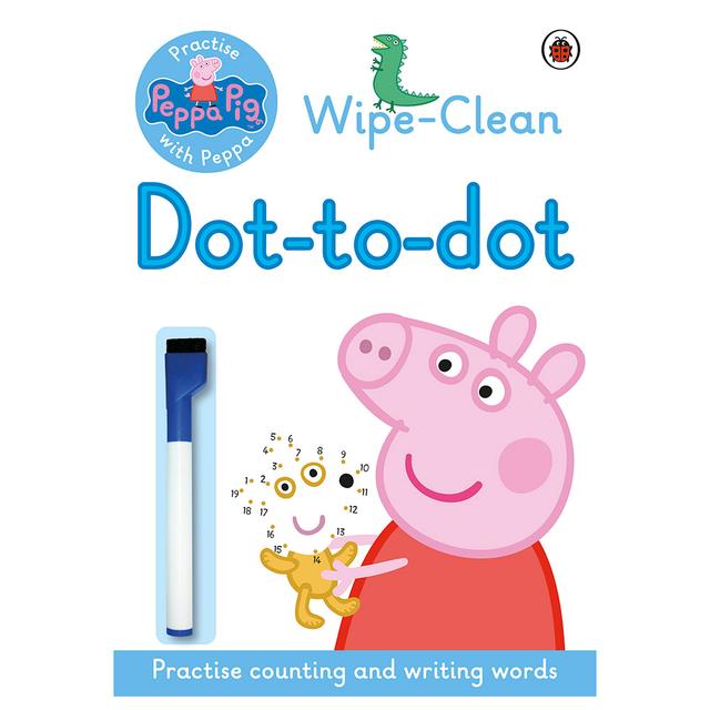 Peppa Pig: Practise With Peppa: Wipe-Clean Dot-To-Dot