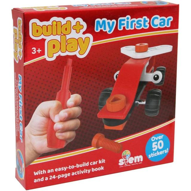 My First Car Build And Play With Activity Book