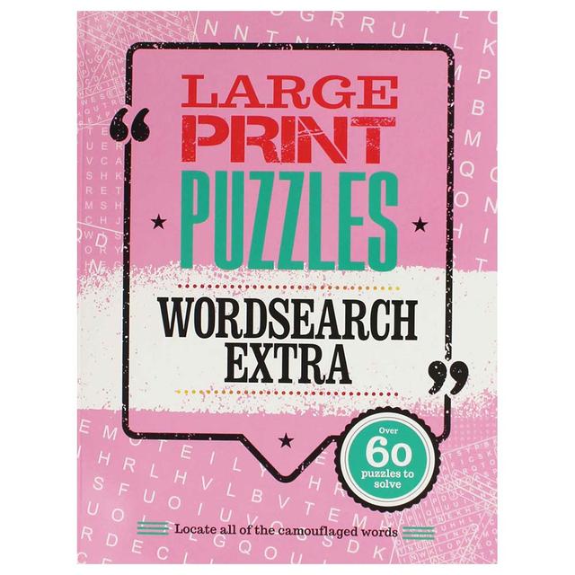 Large Print Puzzles Wordsearch Extra