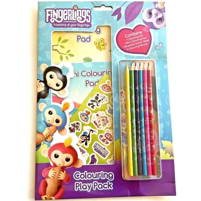 Fingerlings Friendship Colouring Play Pack 