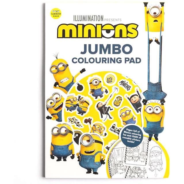 Minions Jumbo Colouring Pad 