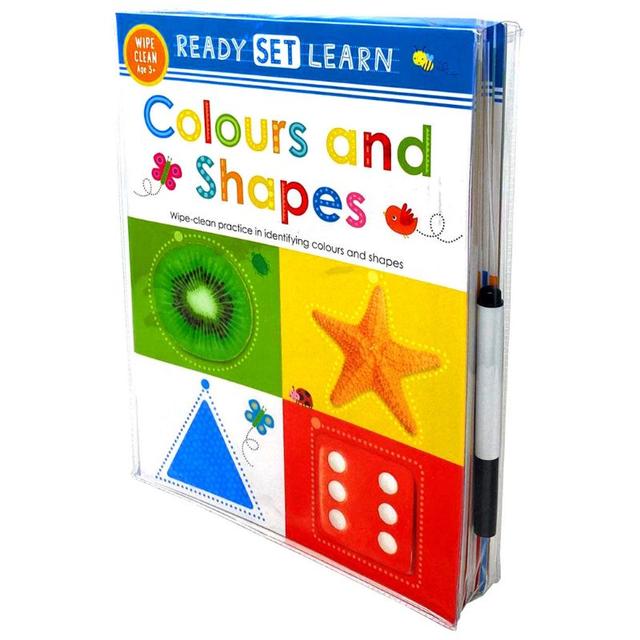 Ready Set Learn Early Learning Wipe Clean Books