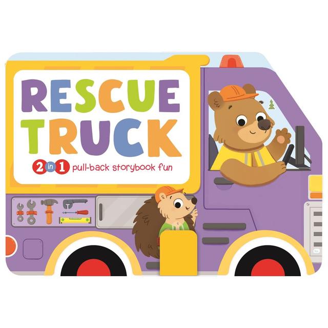 Pull: Back Books: Rescue Truck