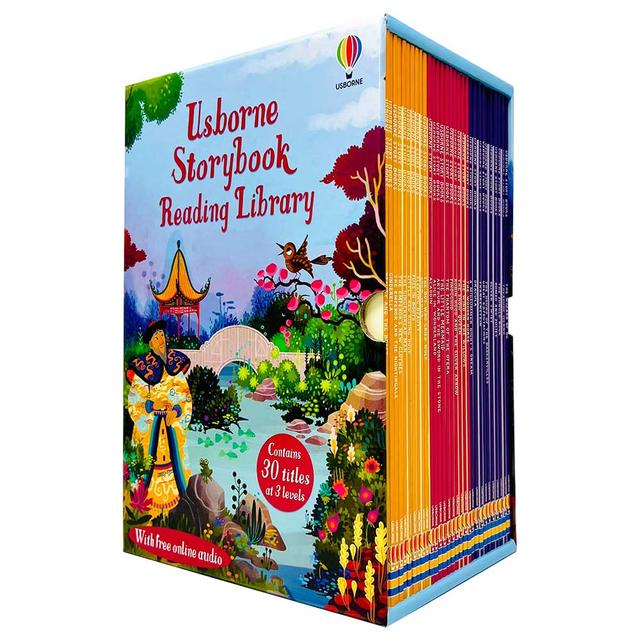 Usborne Storybook Reading Library Box Set of 30 Books