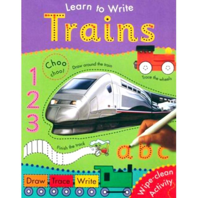 Learn To Write - Trains